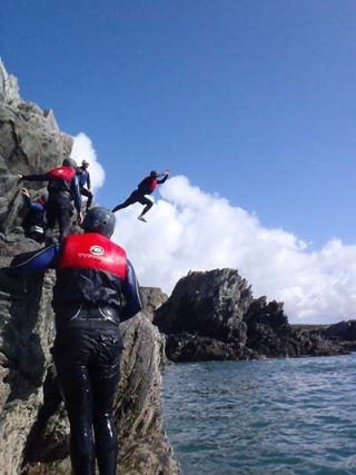 Jumping Off of a Cliff